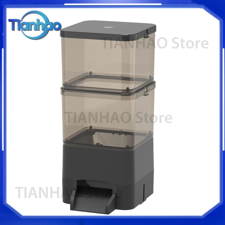 Solar Automatic Koi Fish Feeder for Large Capacity Pond Auto Feeder with Battery Power Source