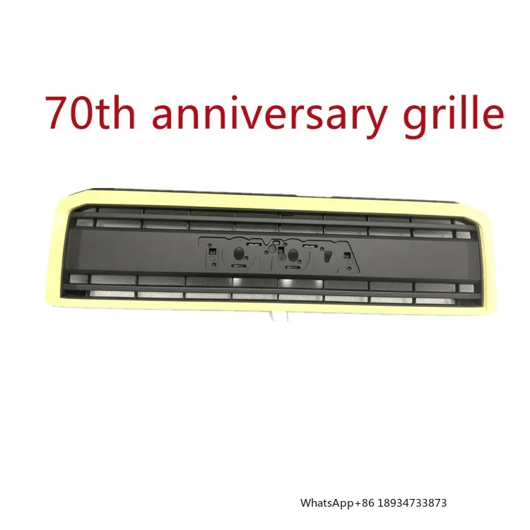 For Toyota Land Cruiser FJ70 FJ76 FJ77 FJ79 FJ80 LC70 LC76 LC77 LC79 2022 70th Anniversary Front Grille