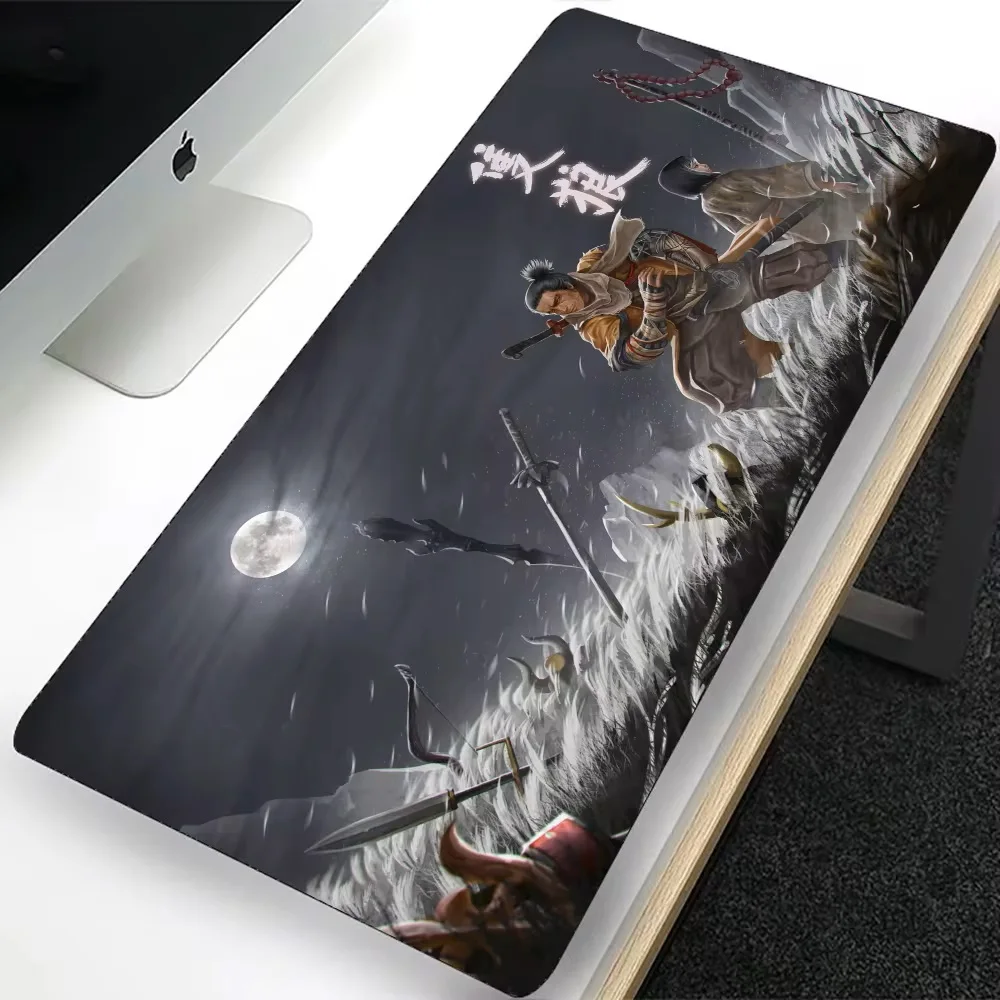 SEKIRO Shadows Die Twice Large Gaming Mouse Pad Computer Mousepad PC Gamer Laptop Mouse Mat XXL Office Keyboard Mat Desk Pad