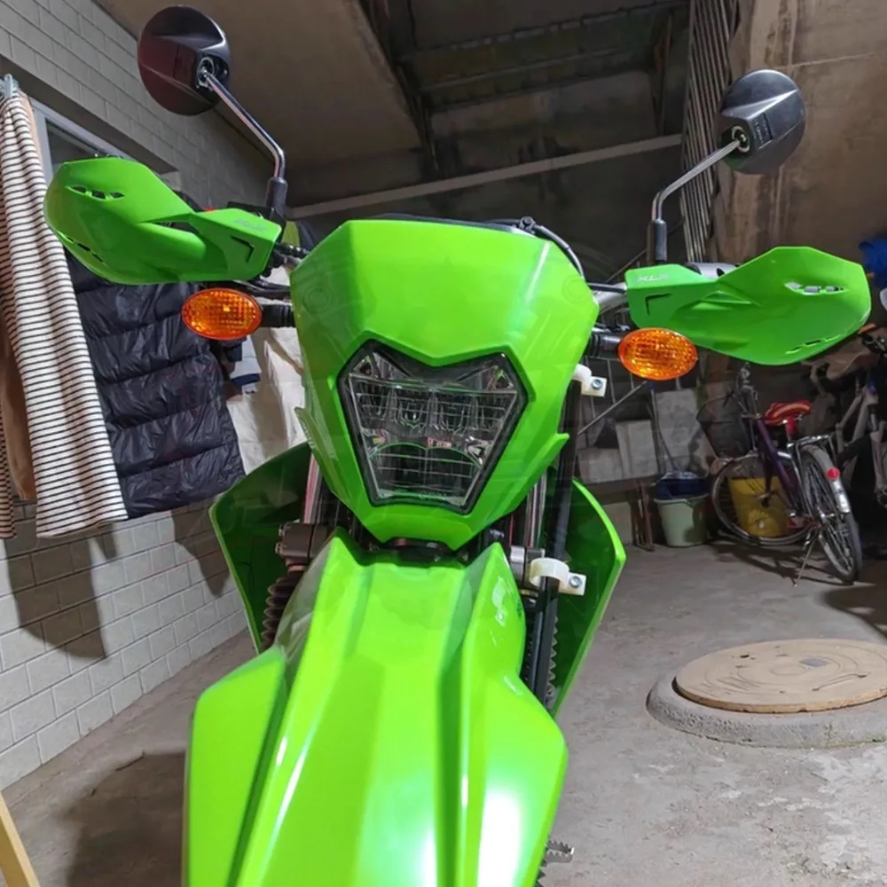 For KAWASAKI KLX250 KLX140 KLX125 D-Tracker KLX 125 140 150 250 110 L SF Motorcycle Handlebar Handguards Hand Guard Protector