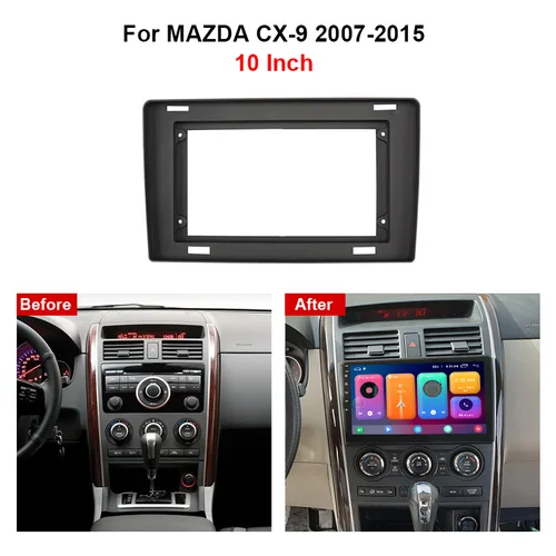 Imagen 2 del producto MAMSM 10 pulgadas para 2007-2015 Mazda CX-9 Android Radio de coche marco estéreo GPS navegación Multimedia arnés de cableado Canbus Box