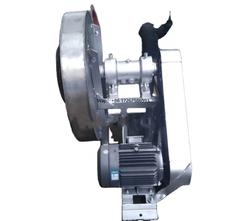 High Pressure Centrifugal Fan/air Blower/ventilation Fan FREE Standing Industry Stainless Steel AC Motor Exhaust Ventilation
