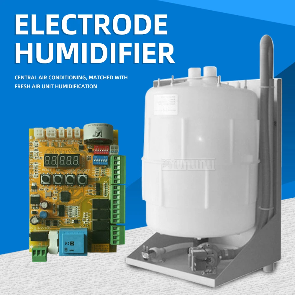 Electrode Humidifier, Modular Cleanroom Air Conditioning System with Fresh Air Supply and Constant Temperature Humidification