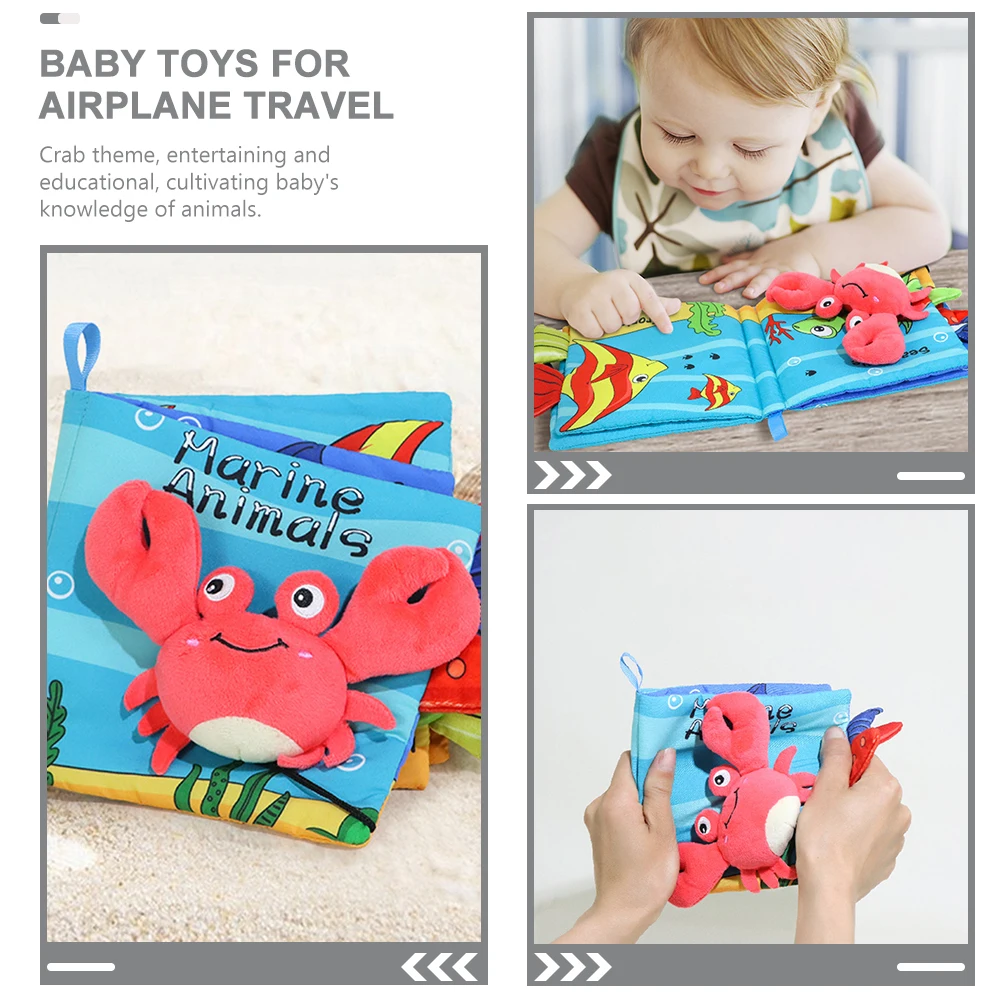 

Early Education Book Children Cartoon Cloth for Baby Softer Infant Learning Puzzle Newborn