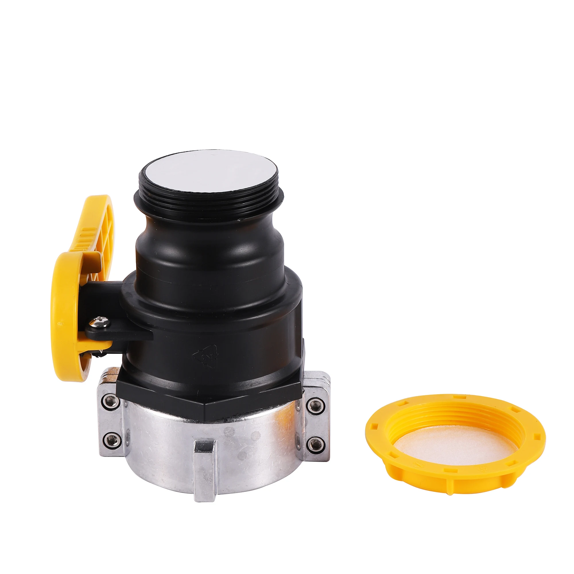 75mm IBC Water Tank Ball Valve DN50 Ton Barrel Valve Acid and Alkali Resistant Chemical Barrel Garden Irrigation Tank Adapter