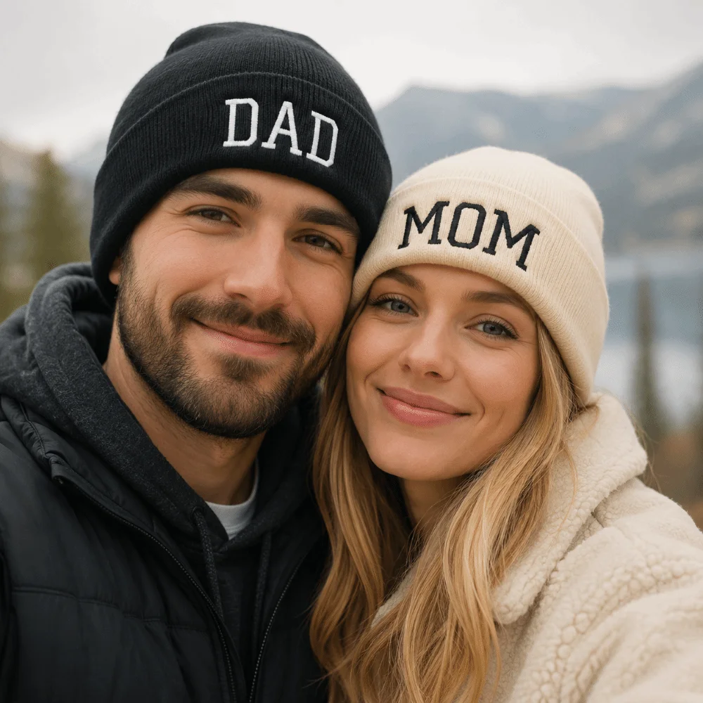 Minimal Parent Matching MOM DA - Beanie Cuffed Knit recension och pris