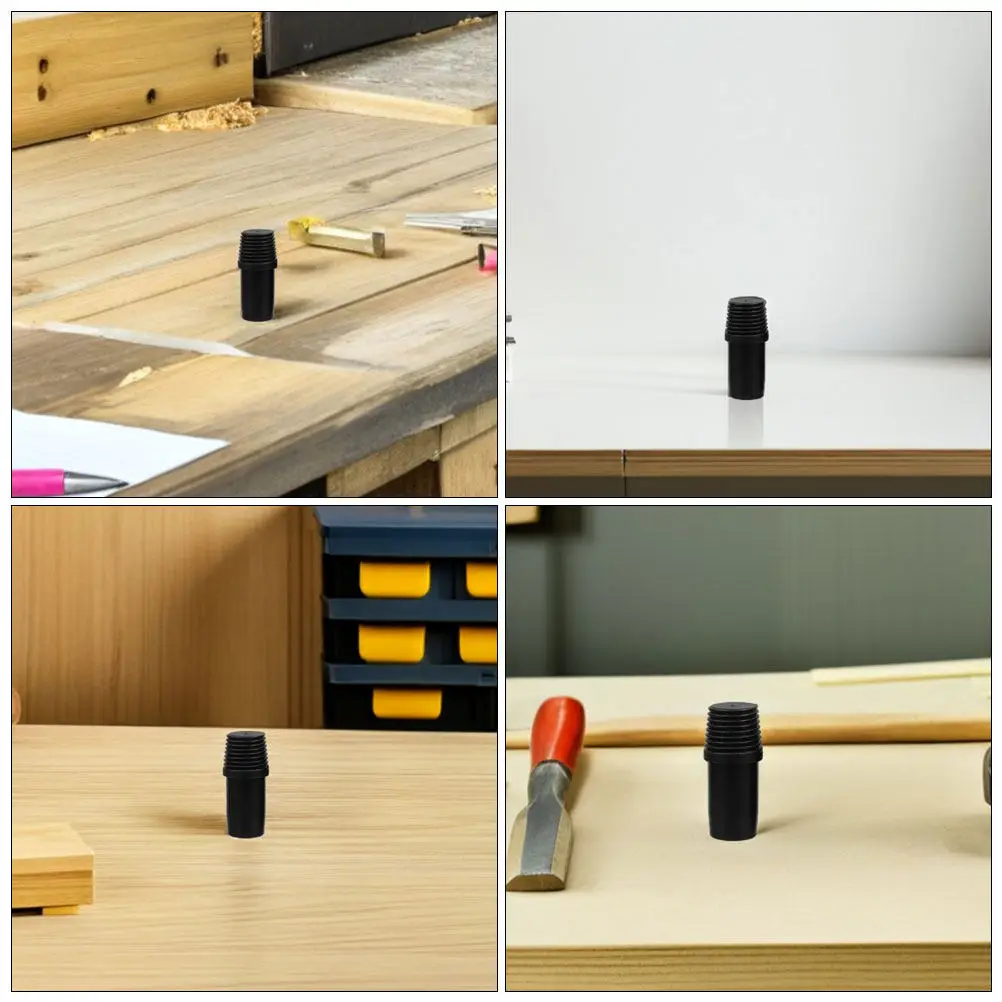 Secure Threaded Broom Handle Connector Replacement Tip for Mop Pole Paint Extension Telescopic Straight Poles Adjustable Length