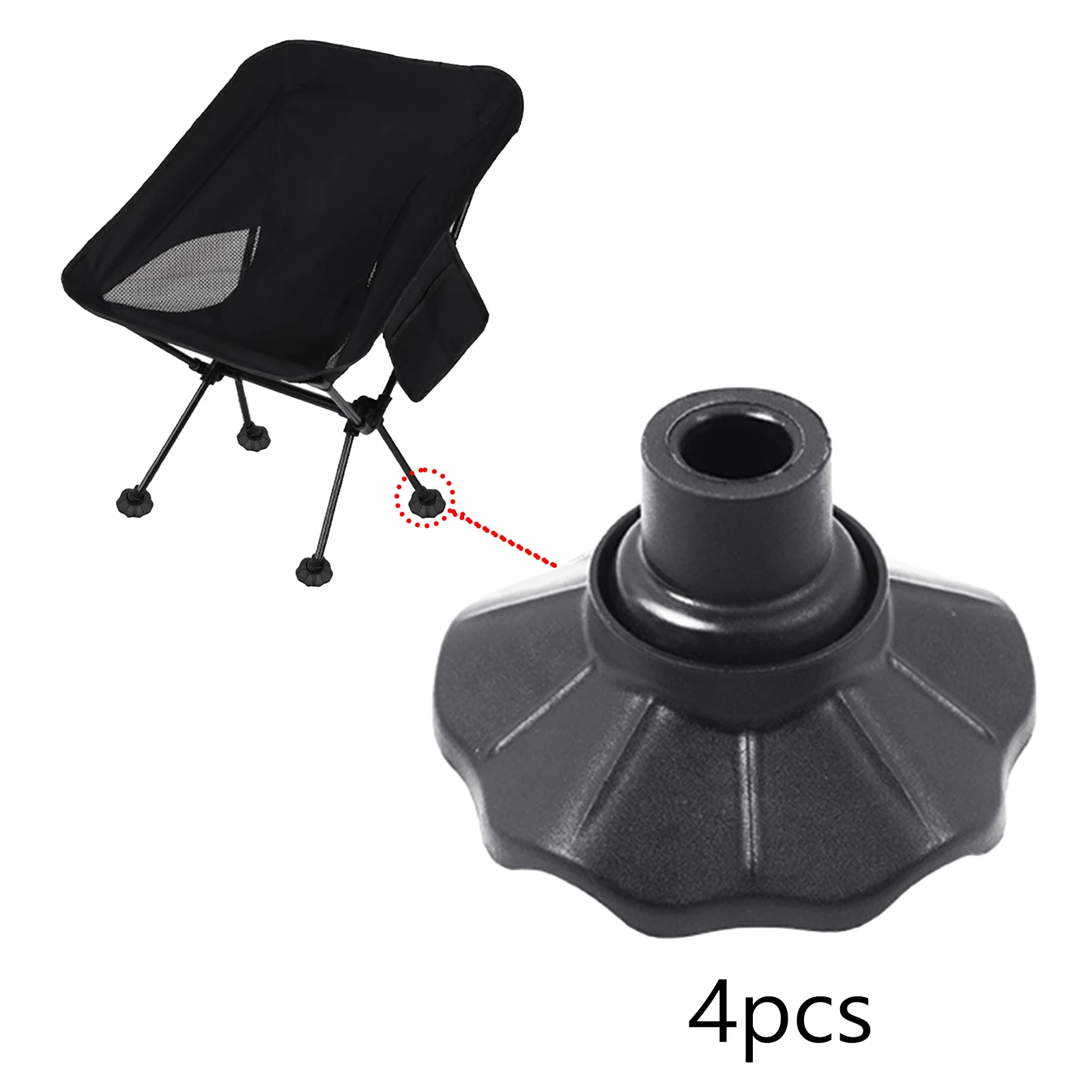 4Pcs Chair Foot Covers Chair Leg Protectors Adjustable Table And Chair Foot Plate Cover for Dining Chairs Wood Floors