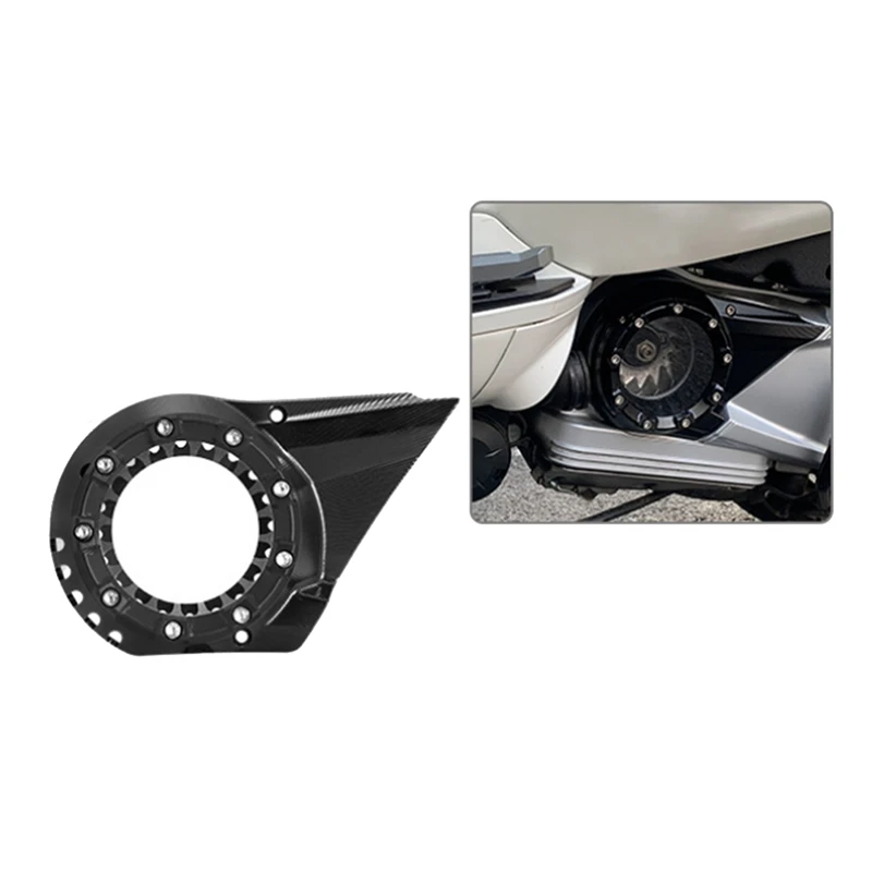 

Motorcycle Air Intake Cover Transmission Intake Cover Gearbox Case Guard Protector For Vespa 150 Motorcycle Accessories