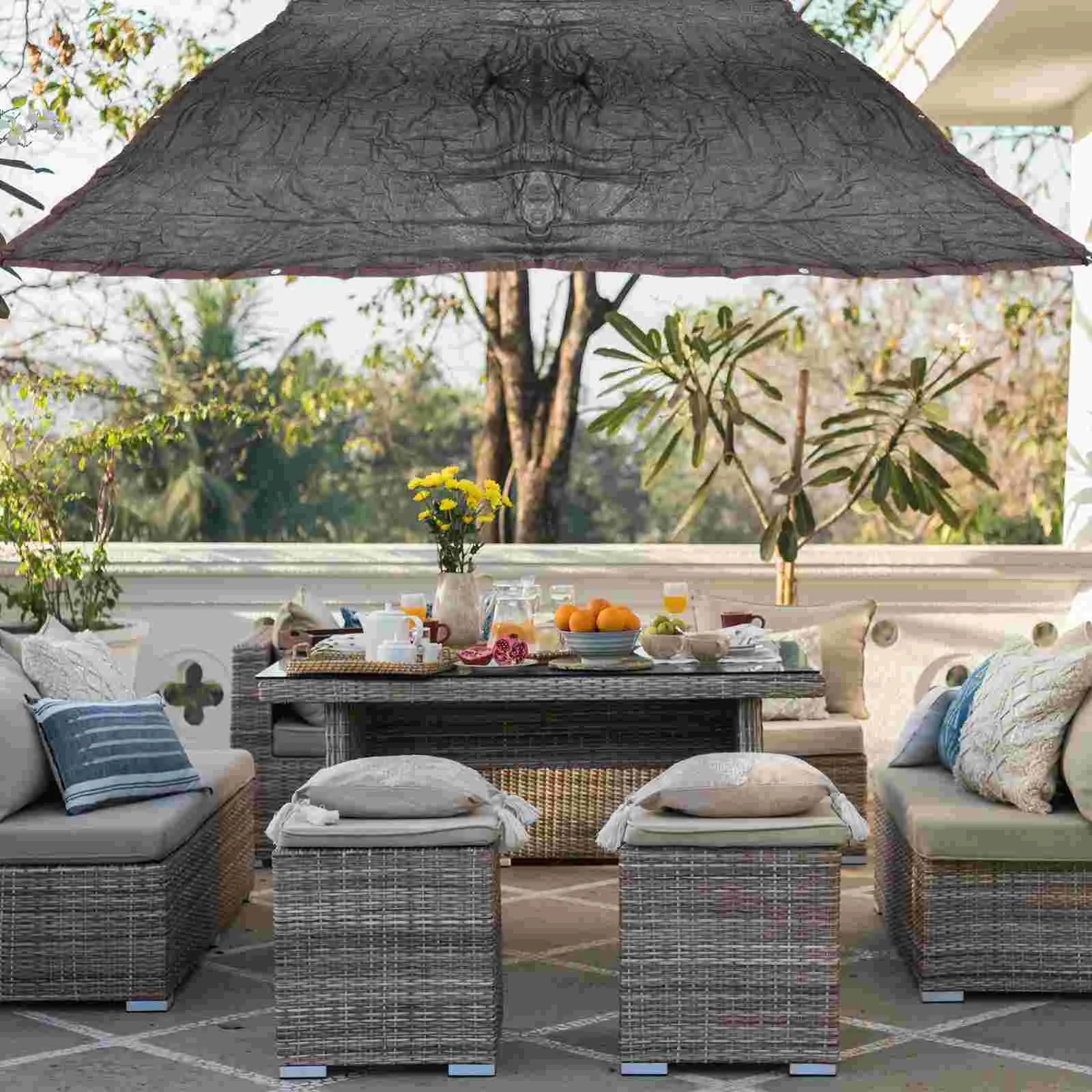 1PC 8 Stitching Shading Net Thickened Sunshade Net Heat Insulation Cloth Gardening Supply 3x3m thick shading net