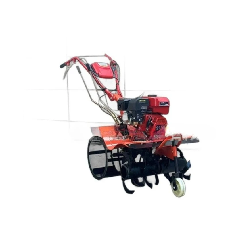 Four-wheel drive front rotary micro-tiller