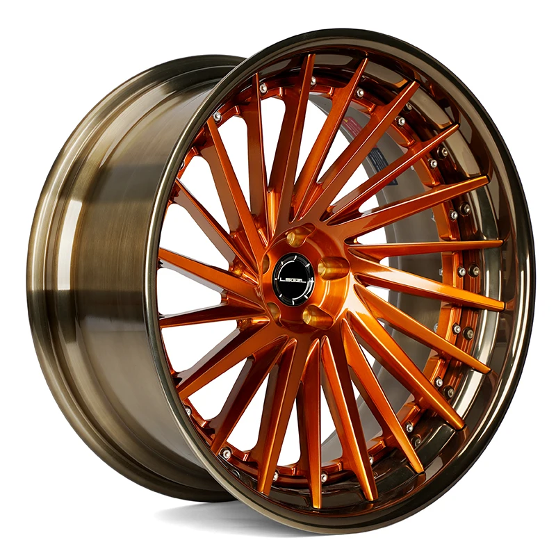 LSCZL Flamingo carro esportivo de luxo personalizado 17, 18, 19 polegadas jantes Forjando roda de liga de alumínio