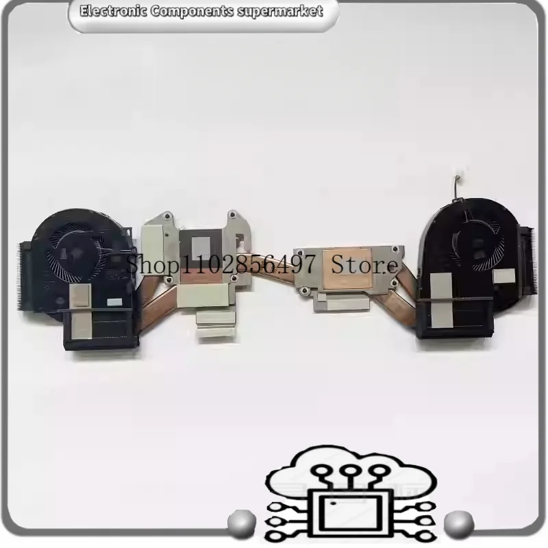 

Для Dell Precision 7530 7540 NV-128 Вентилятор охлаждения процессора 0TW1KC Новый оригинальный вентилятор для ноутбука