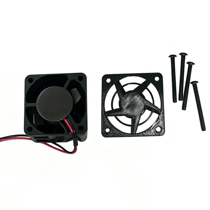 

1Set 3D Printed 5V Cooling Fan Kit for ARRMA GORGON/FURY RC Car Model Plastic Dust Cover Heat Dissipation DIY Upgrade Parts