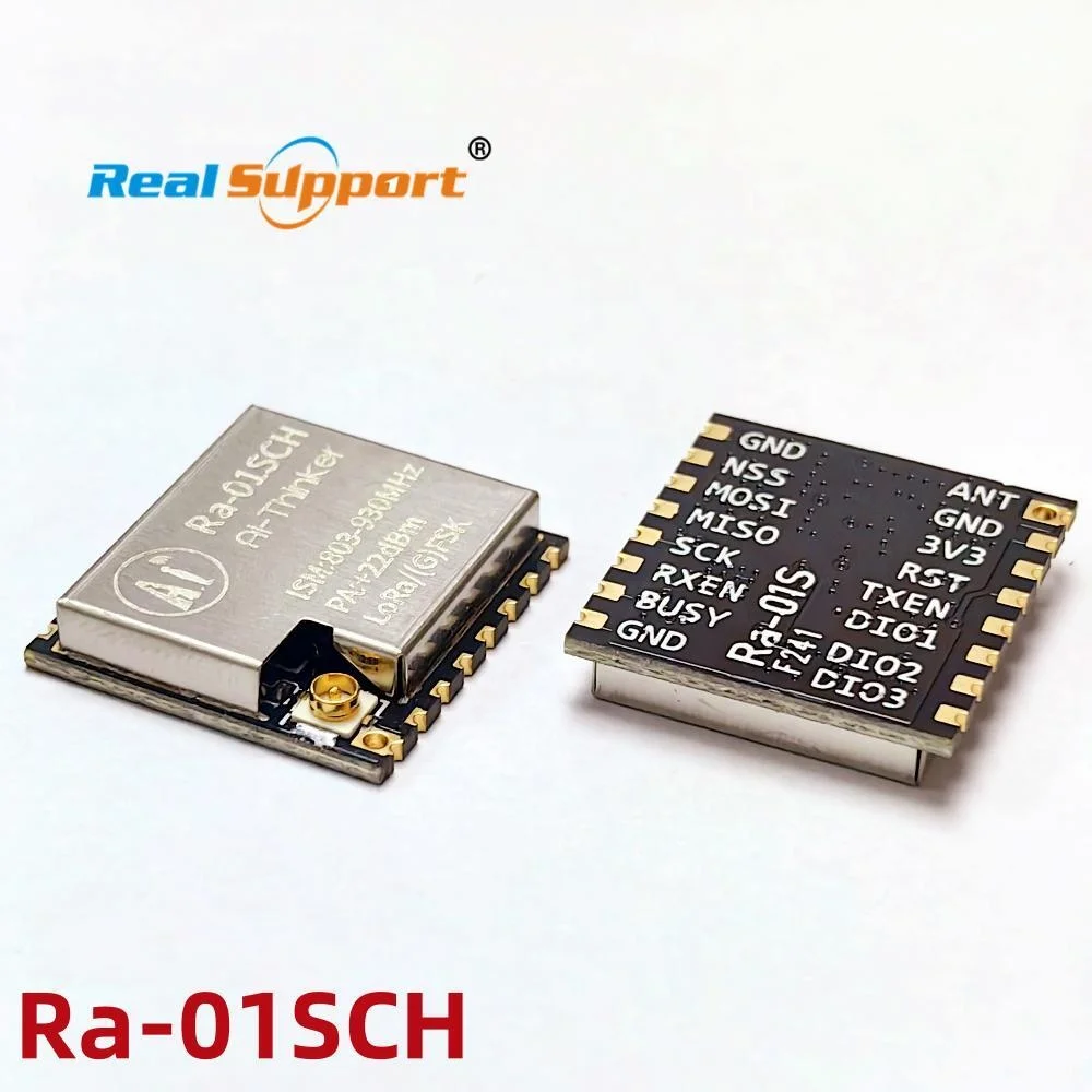 Ra-01SCH LoRa 868MHz 915MHz For Water Meter Smart Parking with LLCC68 ultra-long distance spread spectrum communication module