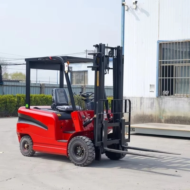 Best Price YG-15 1.5 Ton Hydraulic Four Wheel Drive Electric Forklift for Factory and Logistics Handling