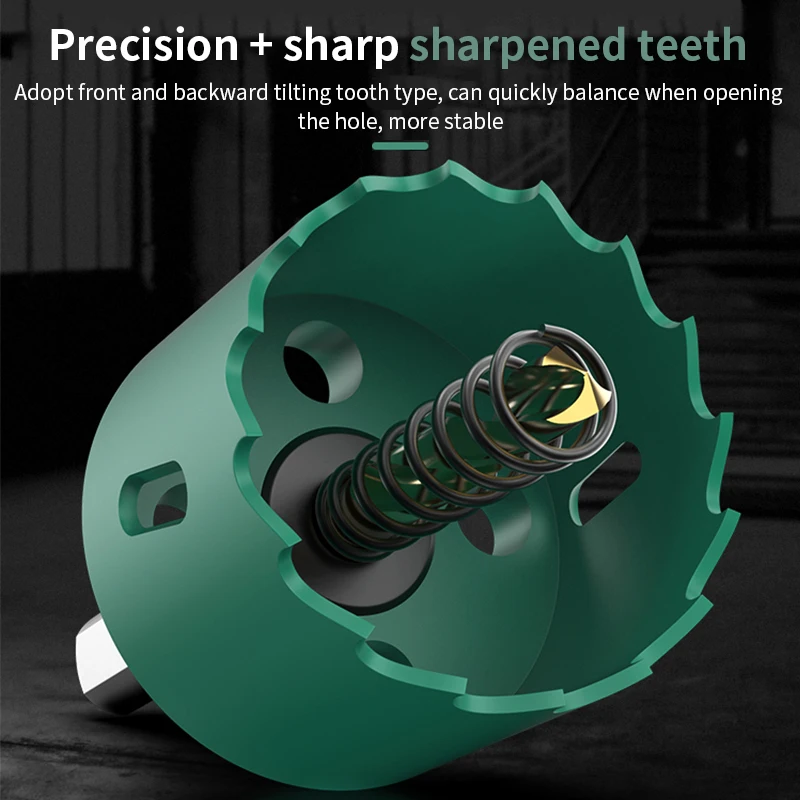 Imagem -03 - Huhao M42 Hss Buraco Viu Broca Haste 10 mm Viu Copo Perfurador Liga de Perfuração de Metal 16 a 200 mm Ferramentas para Trabalhar Madeira Aço Inoxidável