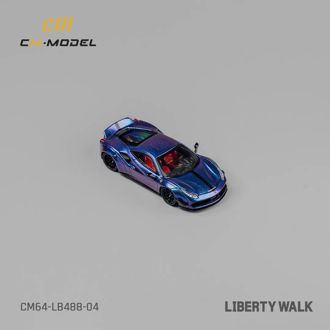 CMModel 1/64 LBWK Widbody Diecast LB488 kameleon