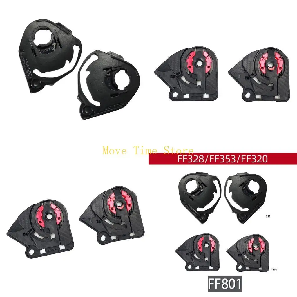 92ME Strong Grip Helmet Base Clamps Pair for FF801 FF353 Models Fast Installation