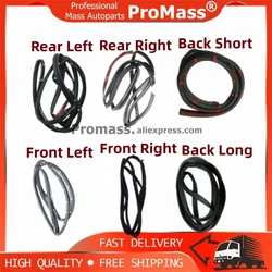 MR120675 MR120676 Door Rubber Seal Strip For Mitsubishi Montero Pajero 2 MK2 V31 V33 V43 V46 Car Door Opening OTR Weatherstrip
