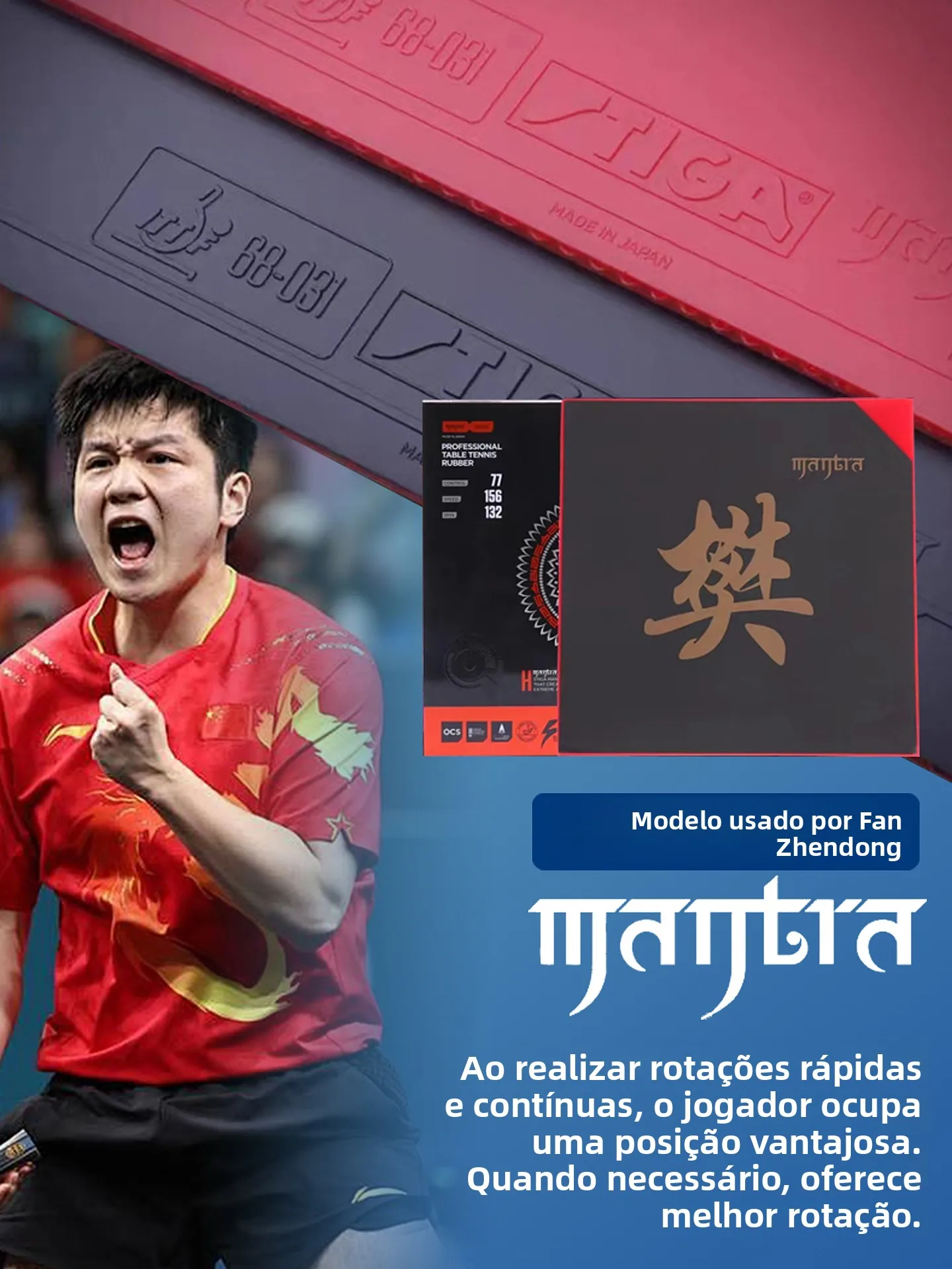 stiga-mantra-pong-paddle-rubber-grip-sponge-single-glue-coating-for-table-tennis-sport-fitness-fans-supplies