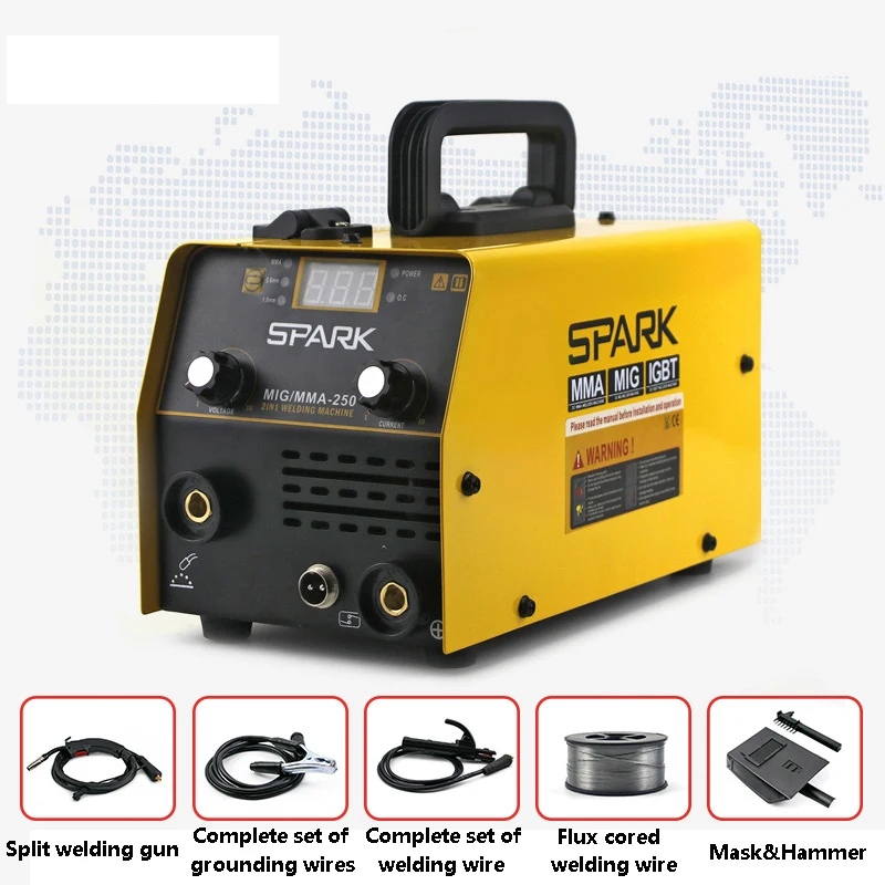 Gas-Free Welding Machine Manual Welding MIG250 Multi-Function Digital Welding Machine