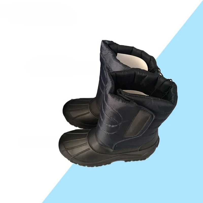 Liquid Nitrogen Resistant Safety Boots, Anti-Slip, Anti-Freeze, Cold Storage Work Shoes for LNG Station & Freezer
