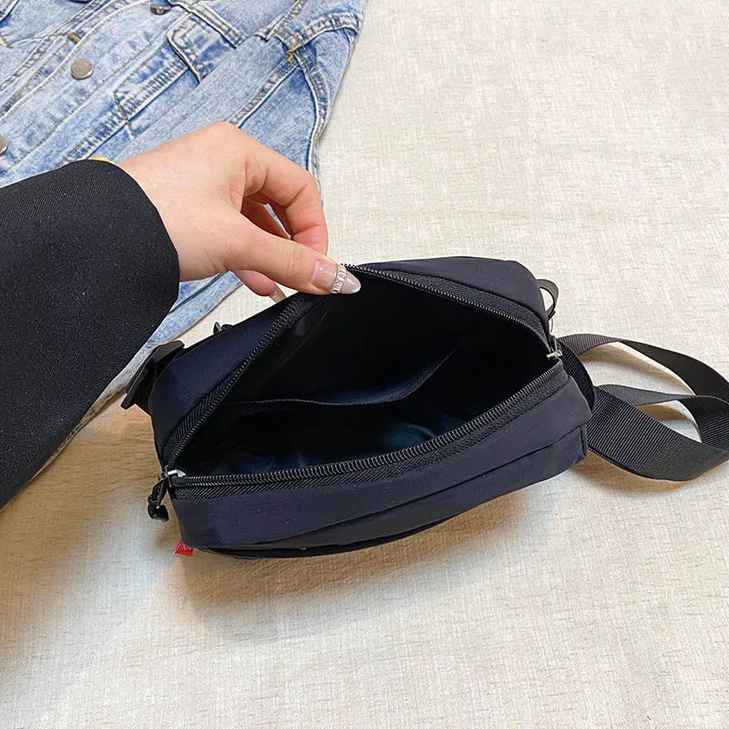 Neue Nylon-Brusttaschen, Bananentasche für Damen, Sling-Crossbody-Gürteltasche, Unisex-Hüfttasche, lässige Bauchtasche, hochwertige Gürteltasche – Detail 17