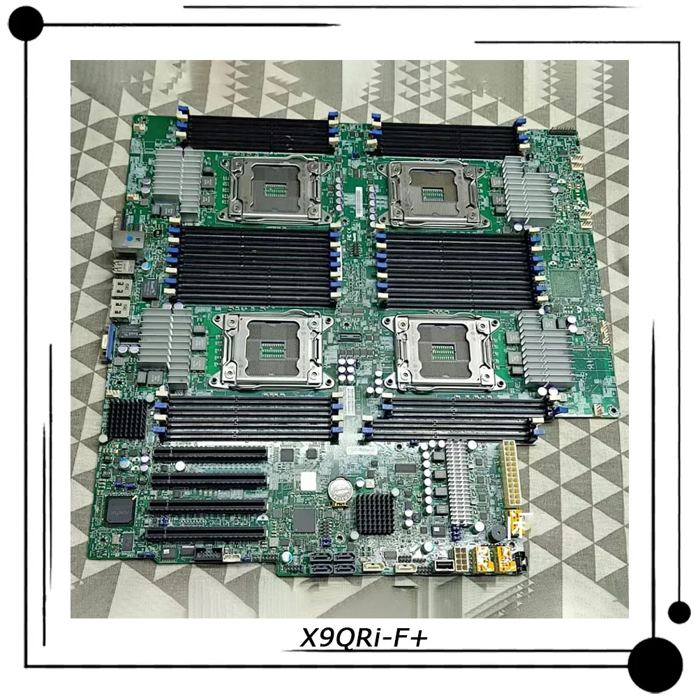 X9QRi-F+ For Supermicro Server Motherboard DDR3 LGA2011 Xeon E5-4600 v2(12-Core) E5-4600 (8-Core) Family Intel C602 PCI-E 3.0