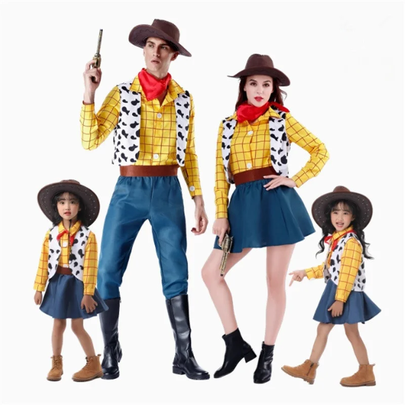 Costume de Cosplay de Cowboy occidental à capuche, tenue de spectacle sur scène loween Par pour hommes et femmes, opéra traditionnelle chinoise
