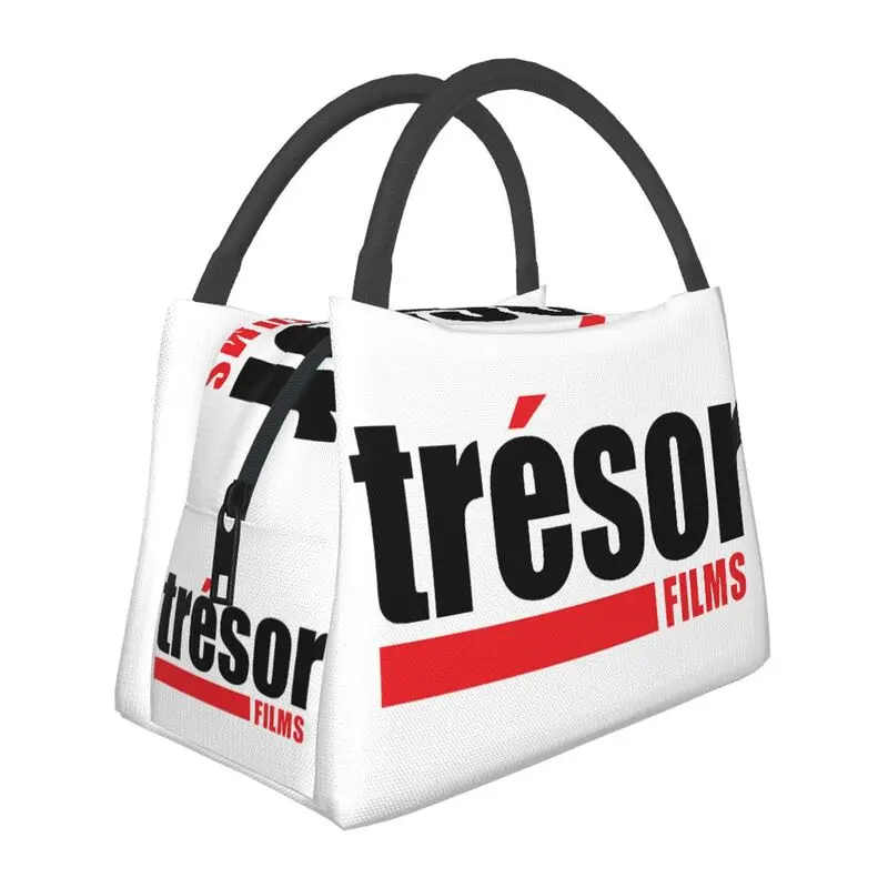 Custom Nightclub Music Tresor Lunch Bags Men Women Warm Cooler Insulated Lunch Boxes for Work Pinic or Travel