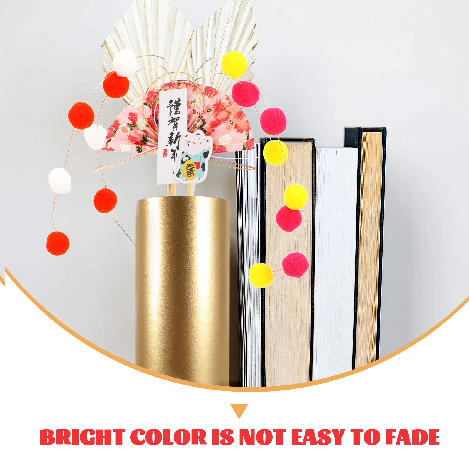 

4 Pcs Flower Stick Decoration Japanese Style Cake Picks Cupcake Picks Fruit Decor Party Supplies Home Decor DIY Crafts Material