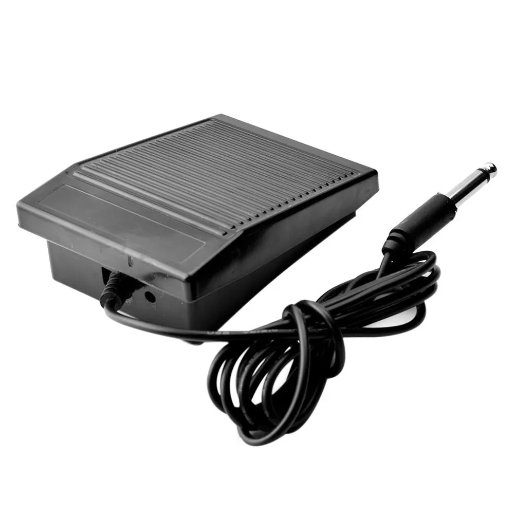 Mini Portable Foot Pedal Power Supply Small Size Dual Machine Digital Control Anti-Skid for Tattoo Machine Kits