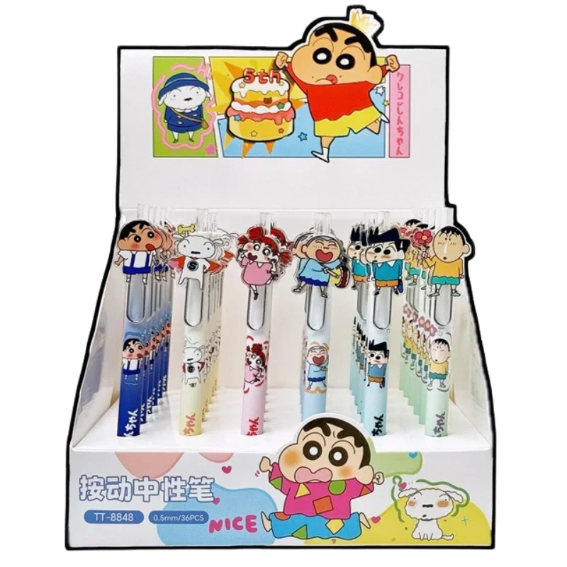 Anime Cartoon Crayon Shin-Chan Noob Gel Pen Exquisite Box