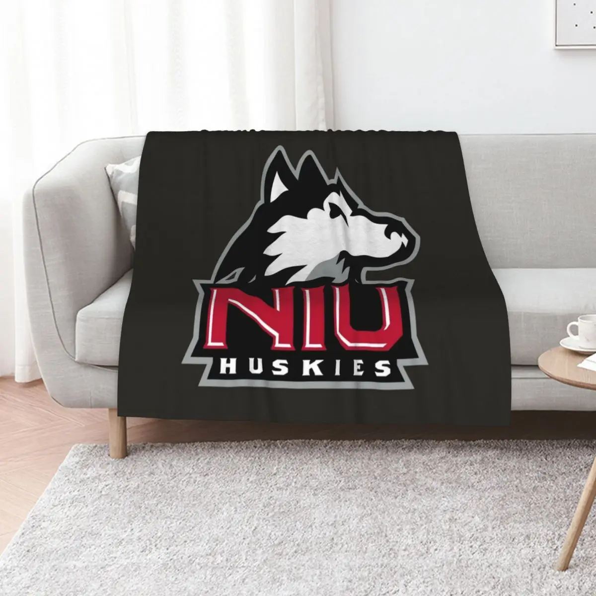Northern Illinois Huskies Throw Blanket Moving Softest Sofa Throw Retros Blankets For Sofas blankets and throws Blankets