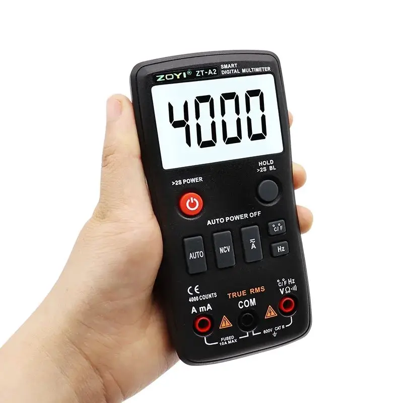 ZOYI ZT-A6 Digital Multimeter Professional Voltmeter AC DC Voltage Current Resistance Tester Multimeter Temperature NCV Meter