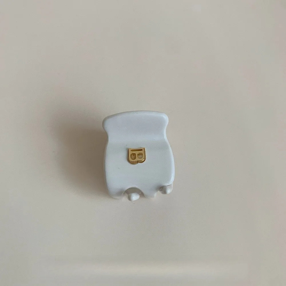Koreanische Version der Buchstabe-B-Haarspange, Acetat-Haarklammer, Mädchen-Hochpferdeschwanz-Haarspange, Premium-Haaraccessoires, Krabben-Haarspange