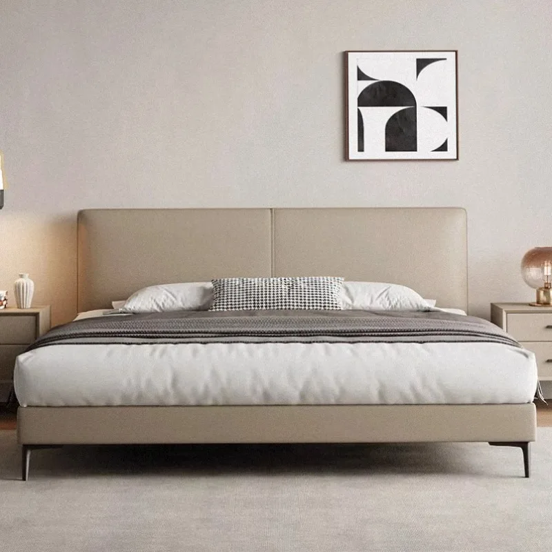 European Loft Bed Queen Double Frame Wooden Design Sleeping Safe Girls Full Bed Space Saving Modern Muebles Salon Furniture