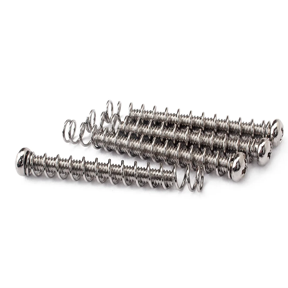 

humbucker screw springs guitar pickup spring screws guitar mounting screws guitar accessories mounting guitar parts