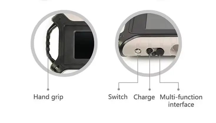 ADMT-500AX 60M 100M 200M 300M 400M 500M Depth 3D Touch Screen Professional Edition Underground Water Detector