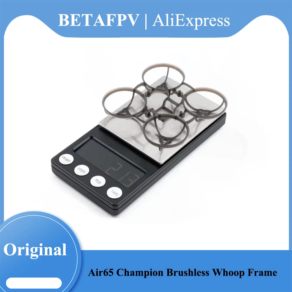 

Рама для дрона BETAFPV Air65 Champion Brushless Whoop, прозрачная розовая / прозрачная серая
