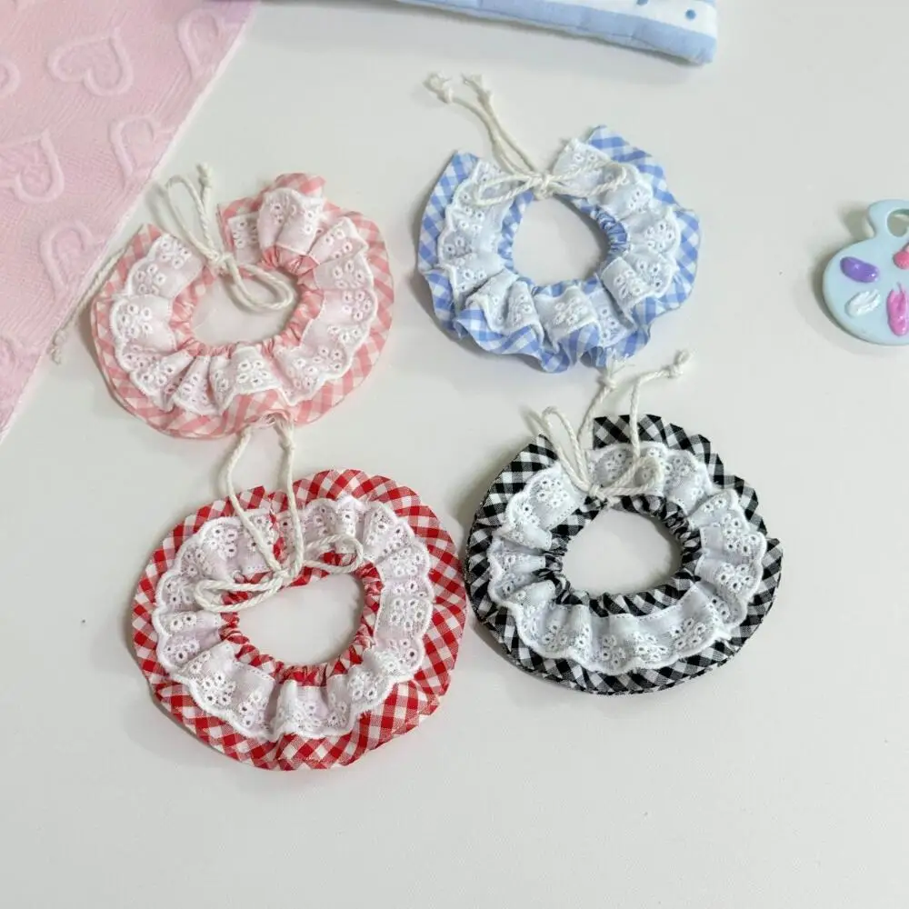 Nuevo Sanrio 10-12cm Hello Kitty vestido de bebé Mini falda a cuadros Retro accesorios de ropa