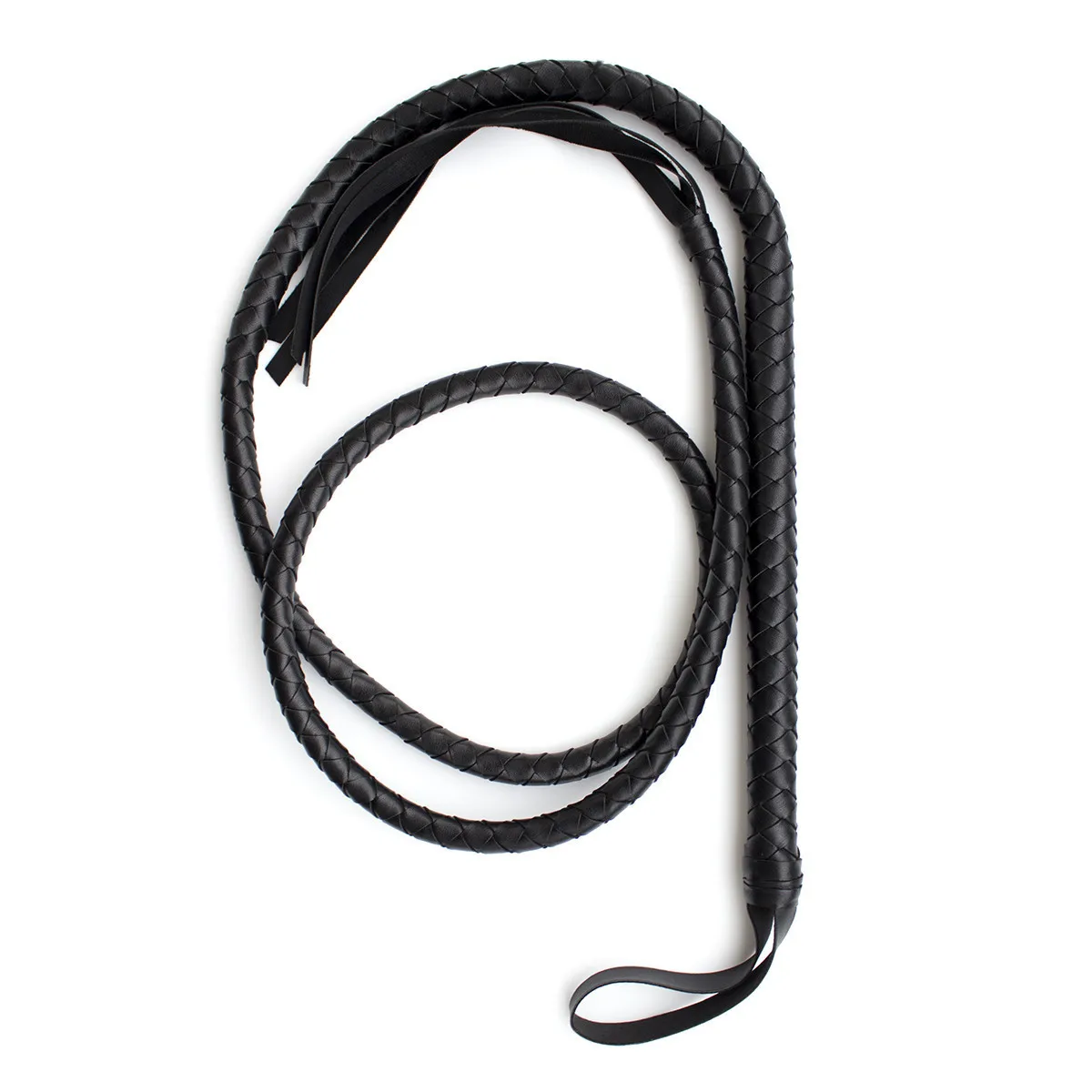 Bullwhip hitam baru 190cm