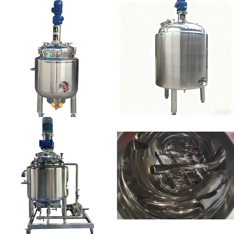 Stainless Steel Juice Mixer with Pump Cooling Tank for Beverage Juice Wine Mixing Equipment