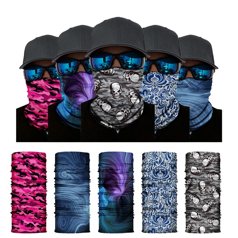 

Pattern Series Mask Multifunctional Printing Outdoor Camping Variety Magic Headscarf