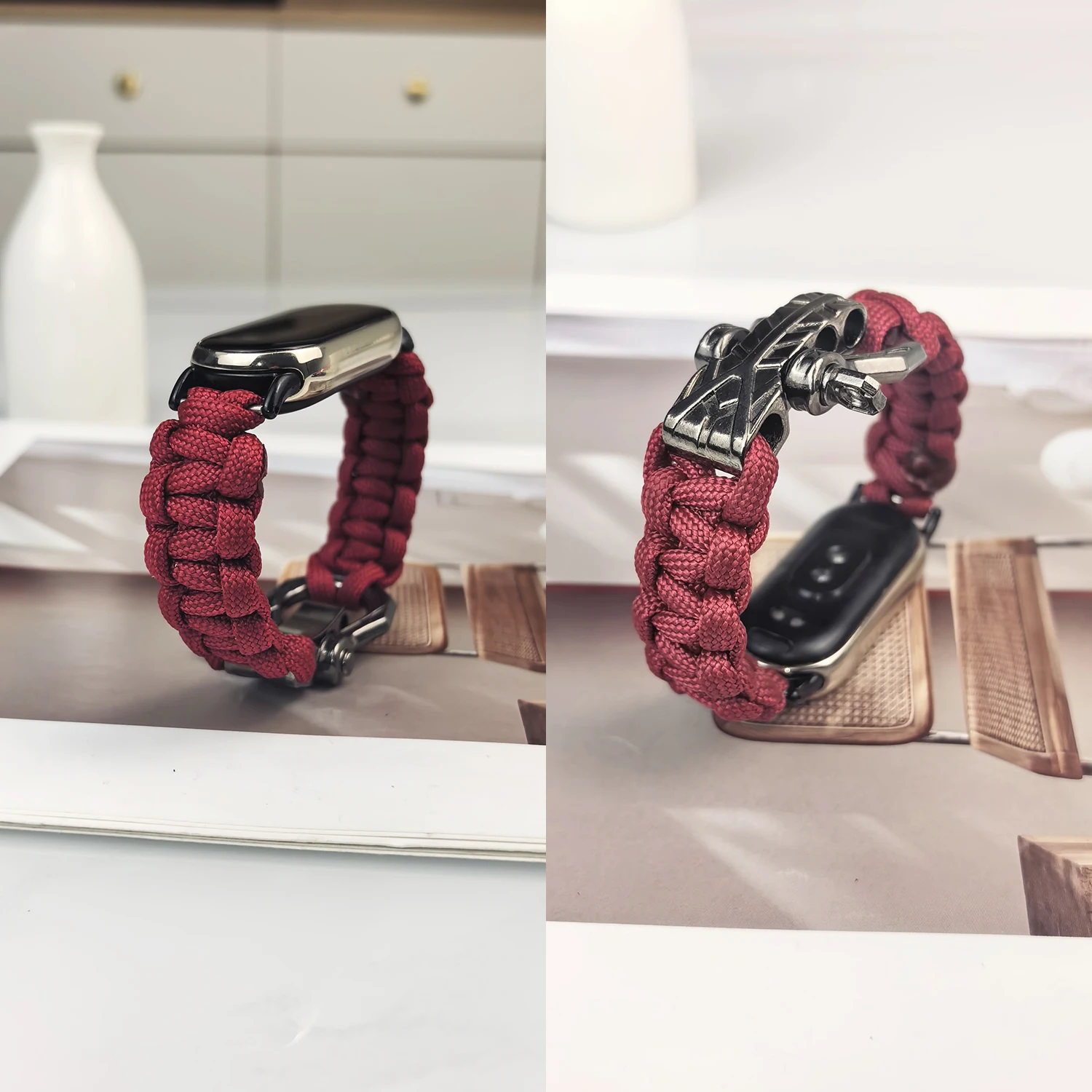 Personalized nylon rope braided strap for Xiaomi wristband 8/9/10 Pro outdoor sports strap for Redmi watch4 5 6 universal 18 20