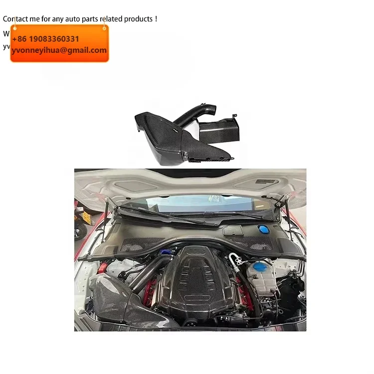 

Система холодного впуска воздуха Airspeed из 100% сухого карбона с чистой и гладкой текстурой поверхности для AUDI A6, A7 C7 3.0T