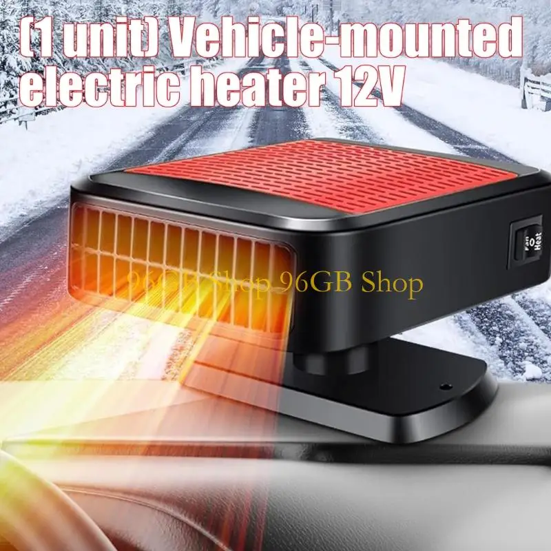 96GB Easy Installation 12V Heater Warmer for Vehicles Provide Instantly Heat Secure
