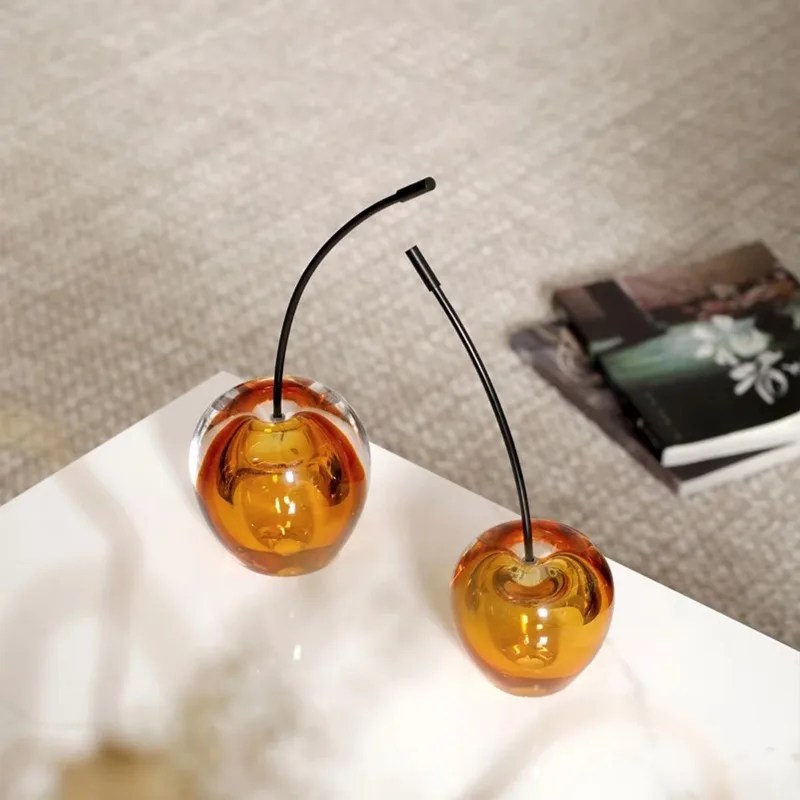 Nordic style crystal ball luxury spherical ornament modern simple dining table decoration creative photography props home