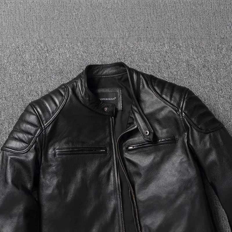 Thumbnail 4 - #91 Compare Mens Leather Coats Before You Buy